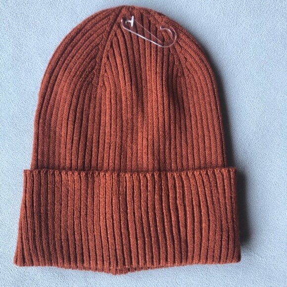 Dark Orange Beanie ~ New Without Tags - Picture 5 of 5